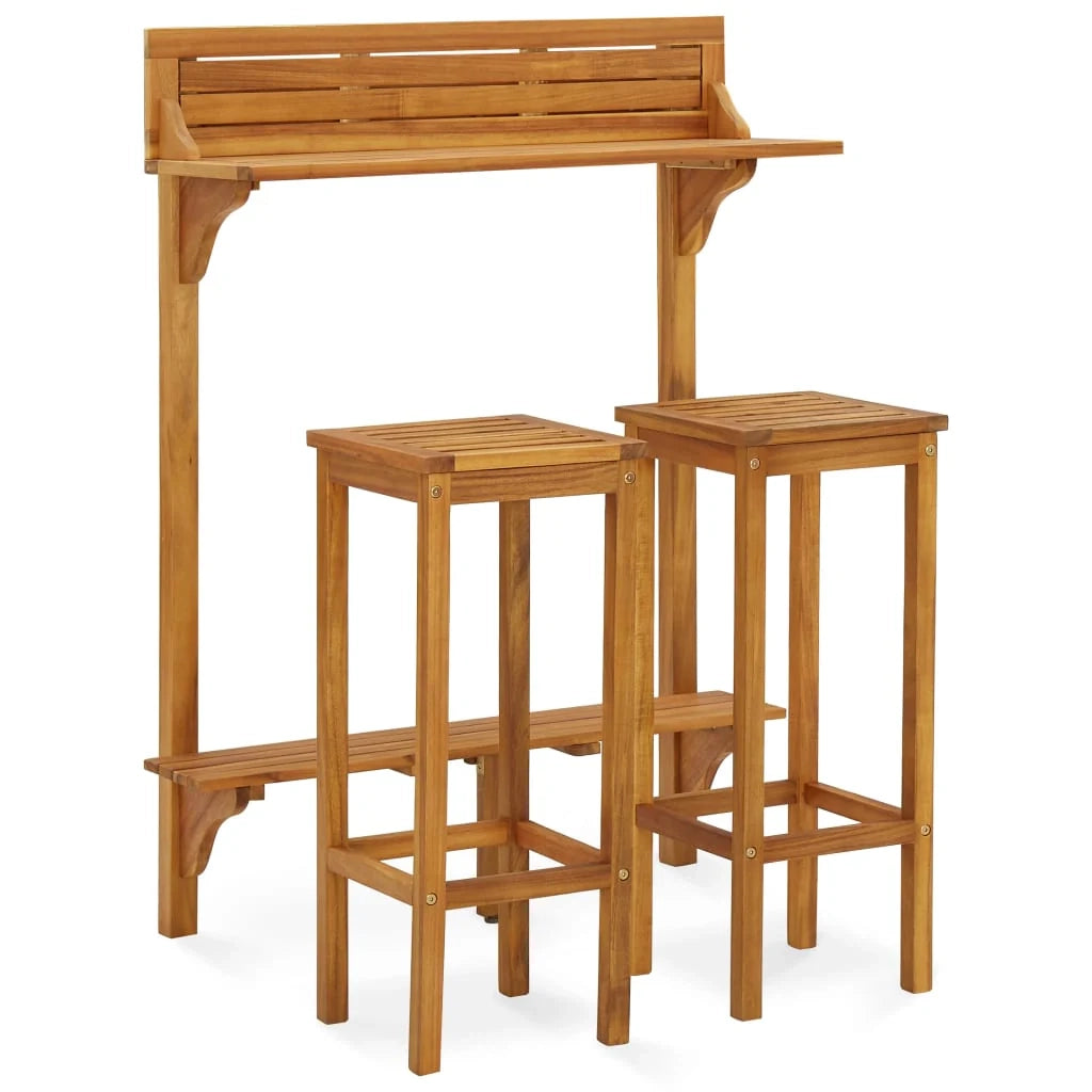 Set da bar per balcone in legno massello di acacia 3 pezzi 02_0013358
