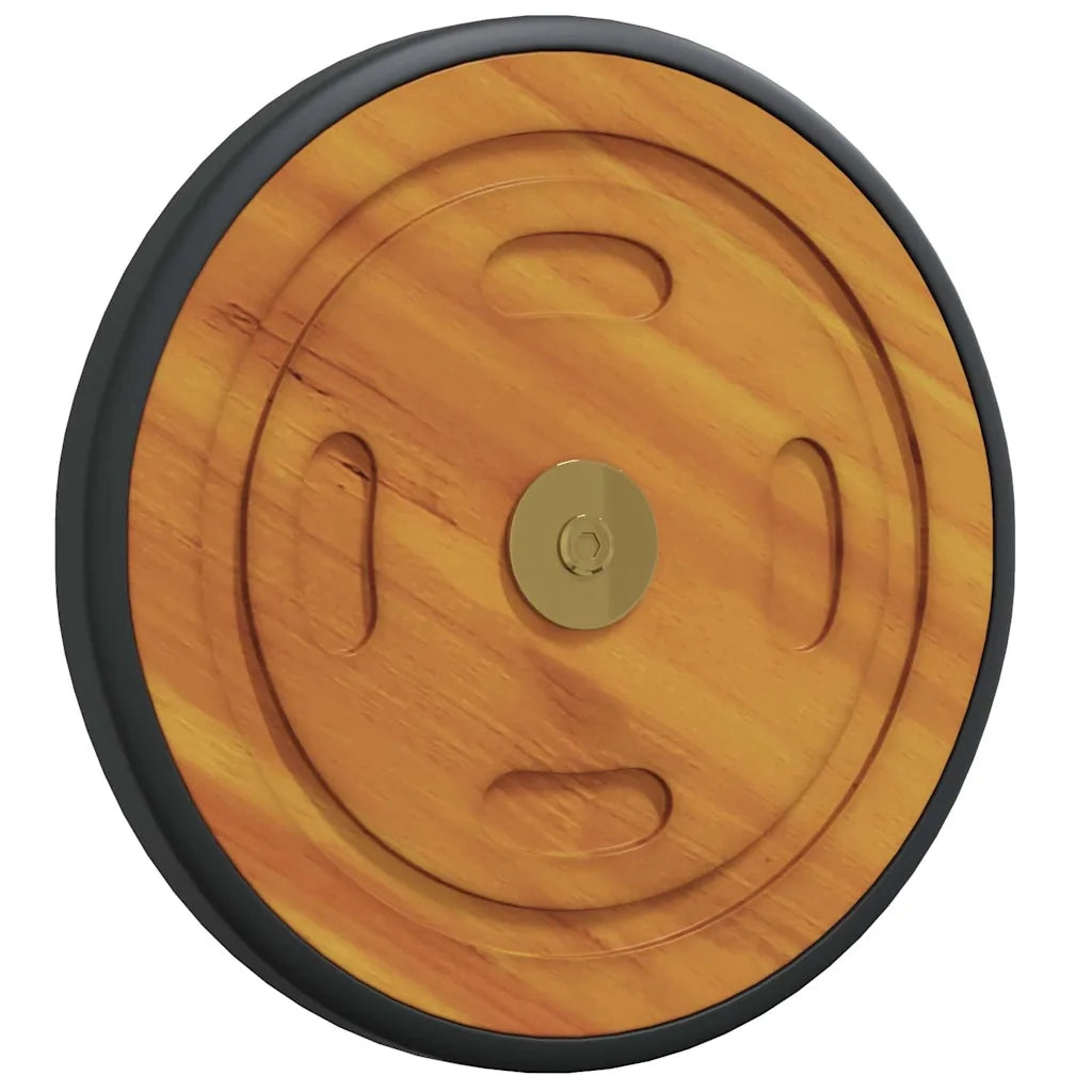 Ruote Spaziali con ruota 2 pz Marrone 20.5 x 20.5 x 2 cm CFW4815672