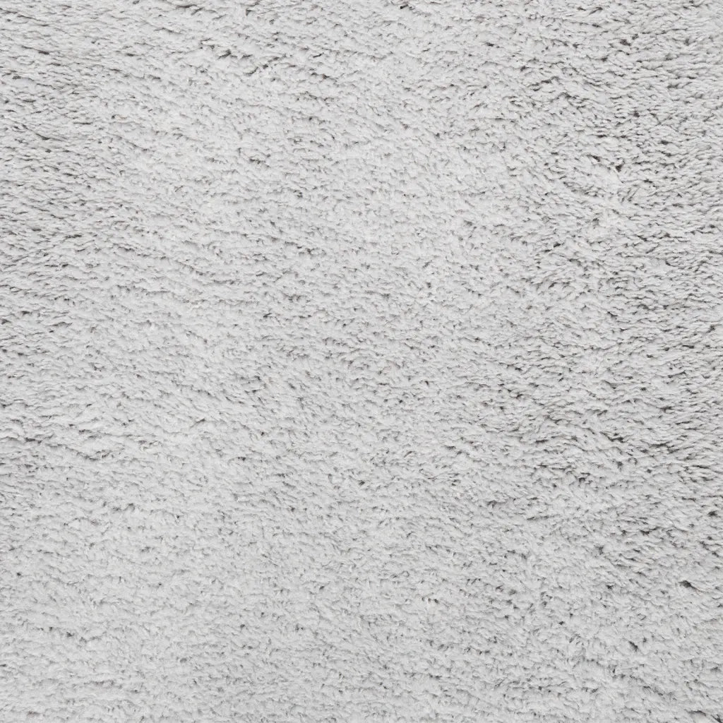 Tappeto a Pelo Corto HUARTE Morbido e Lavabile Grigio Ã˜ 80 cm