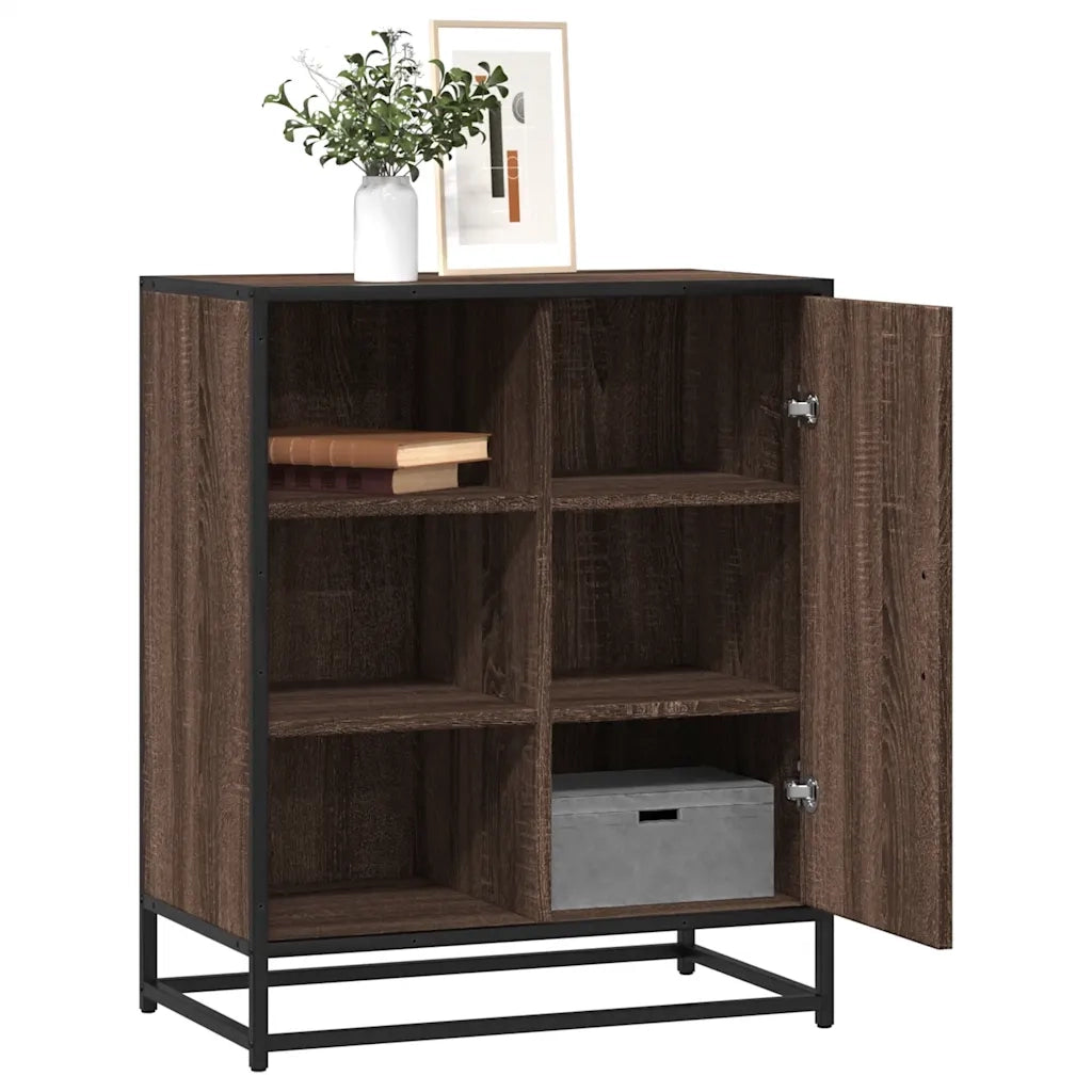 Credenza-Buffet-Armadio da cucina Rovere Marrone 62x35x76 cm in Legno Multistrato