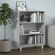 Credenza-Buffet-Armadio da cucina Grigio Sonoma 69,5x32,5x90 cm in Legno Multistrato 487440