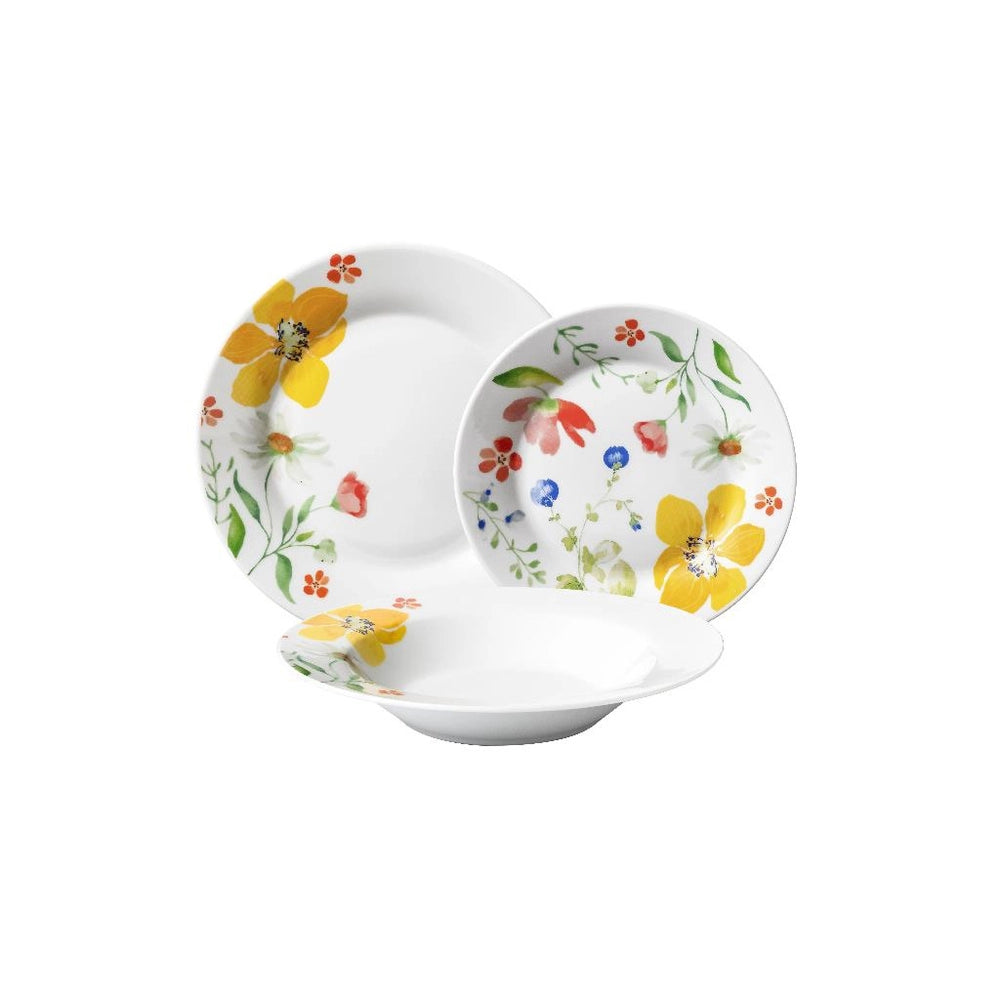 Servizio di Piatti da Tavola in Ceramica Berna 18 Pezzi