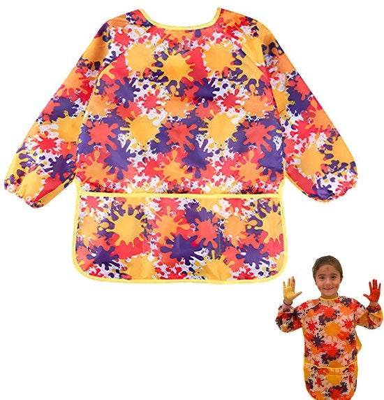 Scheda di protezione per pittori impermeabile - Scheda di protezione per bambini - Lunghe maniche - Adattabile - Sicuro - Facile da pulire - Scheda di protezione per artisti

 Specifiche tecniche: 
 Lunghezza: 
 Materiale: 
 Colore: