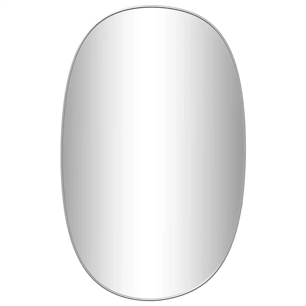 Specchio da Parete Argento 80x50 cm cod mxl 67743