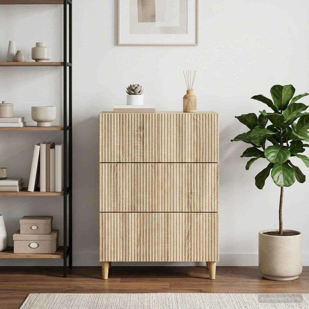 Mobile con Cassetti Rovere Sonoma 66 x 34,5 x 90 cm 894607