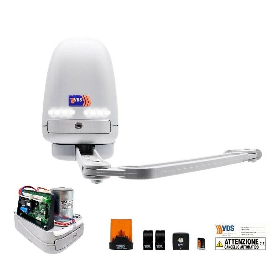 KIT 1 ANTA PER CANCELLI A BATTENTE FINO A 2,5 MT VDS KIT IBIS 24V 11280/3 NUOVO