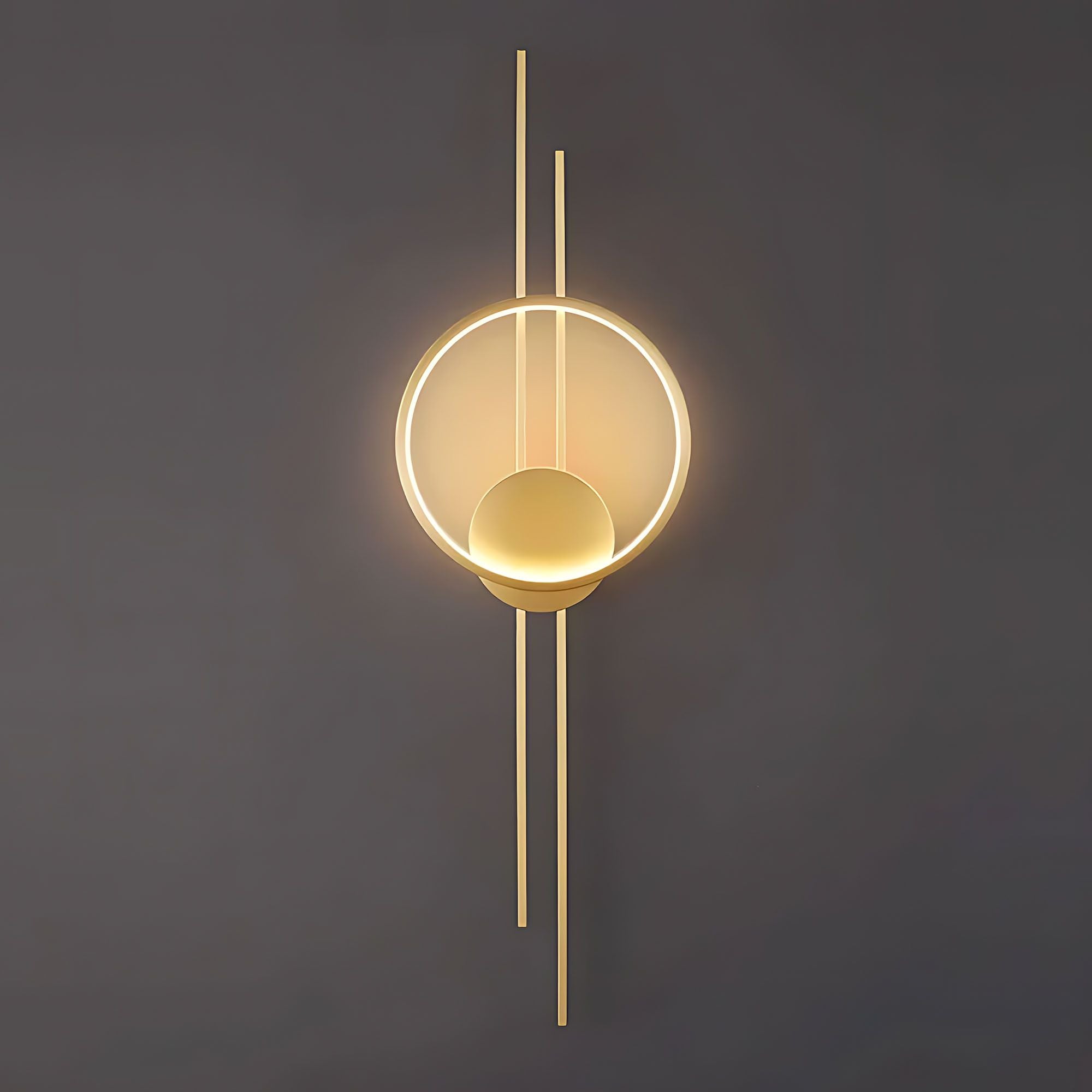 Applique Da Parete Led App1781-w Brush Gold