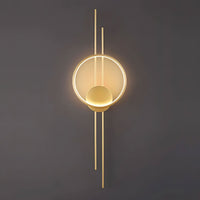 Applique Da Parete Led App1781-w Brush Gold