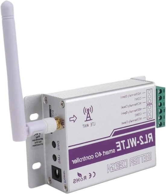 Porta di accesso GSM con 2 canali e controllo remoto tramite APP - Interruttore con controllo remoto GSM e rilascio interruttore - Porta di accesso con controllo remoto GSM per controller di porte di accesso