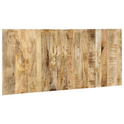 vidaXL Testiera 180 cm in Legno Massello di Mango Grezzo