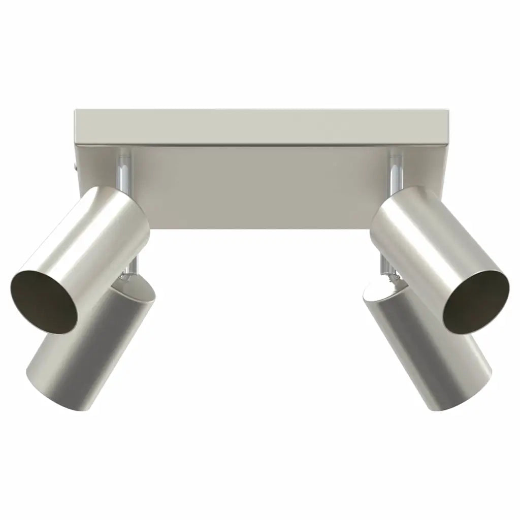 Faretto da soffitto Nichel 26 x 26 x 16 cm Metallo CFW4595992