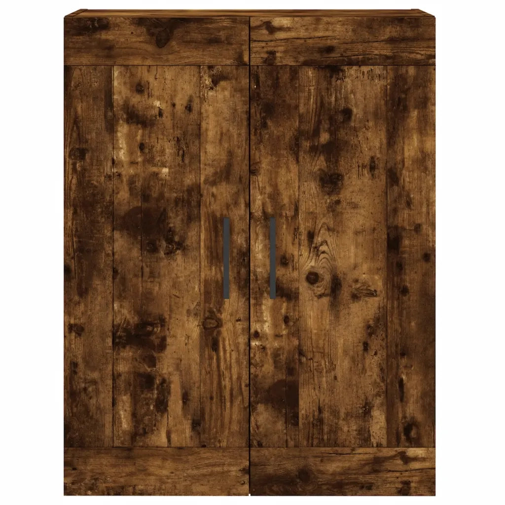 vidaXL Credenza Rovere Fumo  69,5x34x180 cm in Legno Multistrato