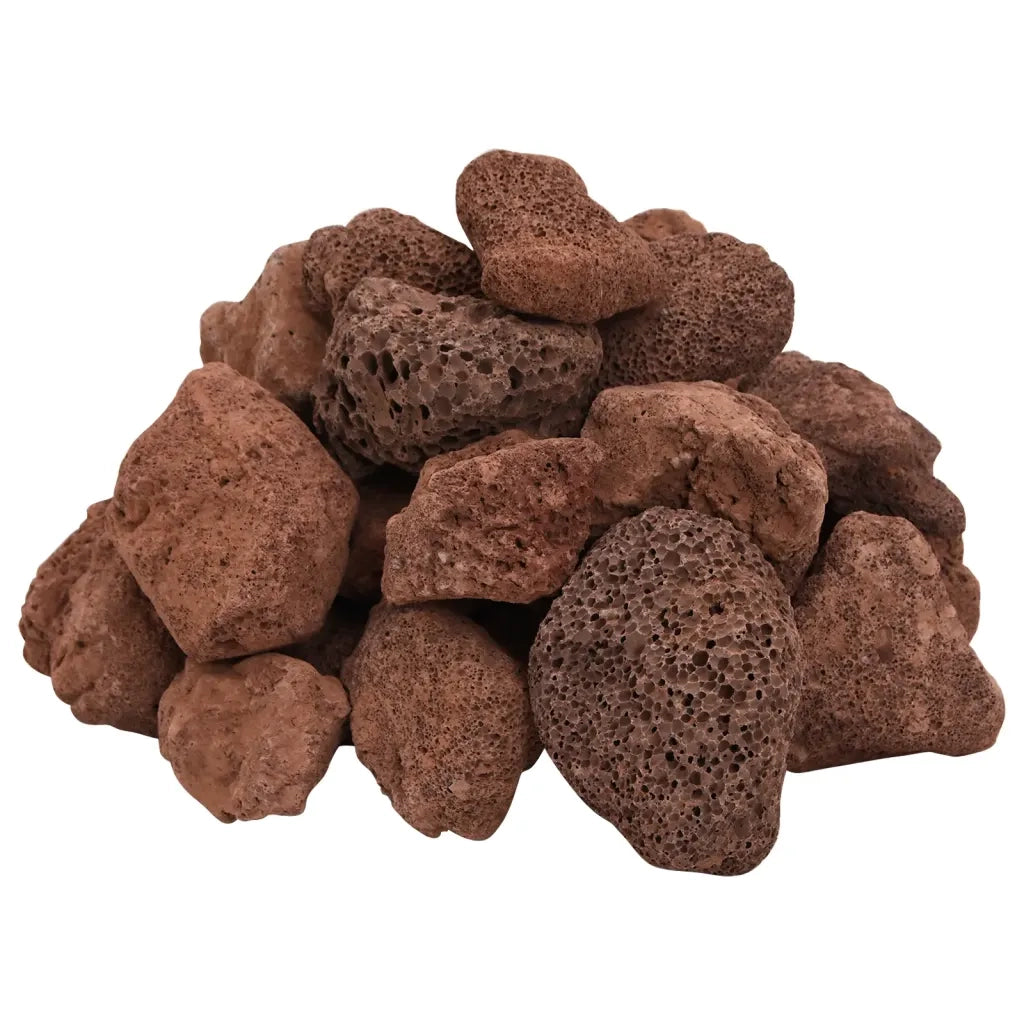 Rocce Vulcaniche 25 kg Rosse 5-8 cm CFW2474281