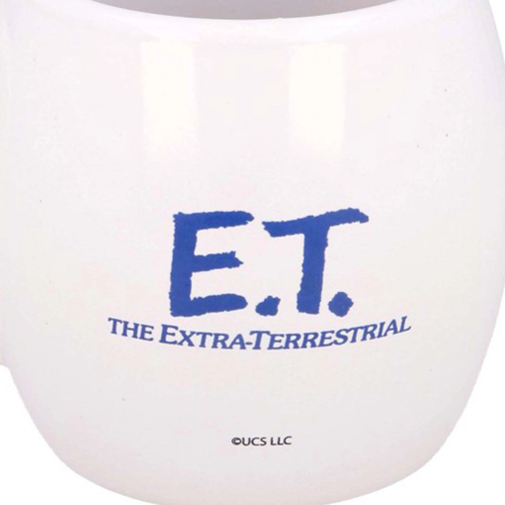 Tazza in Ceramica da 380ml con Confezione Regalo Extraterrestre Galattica Bianco E.T.