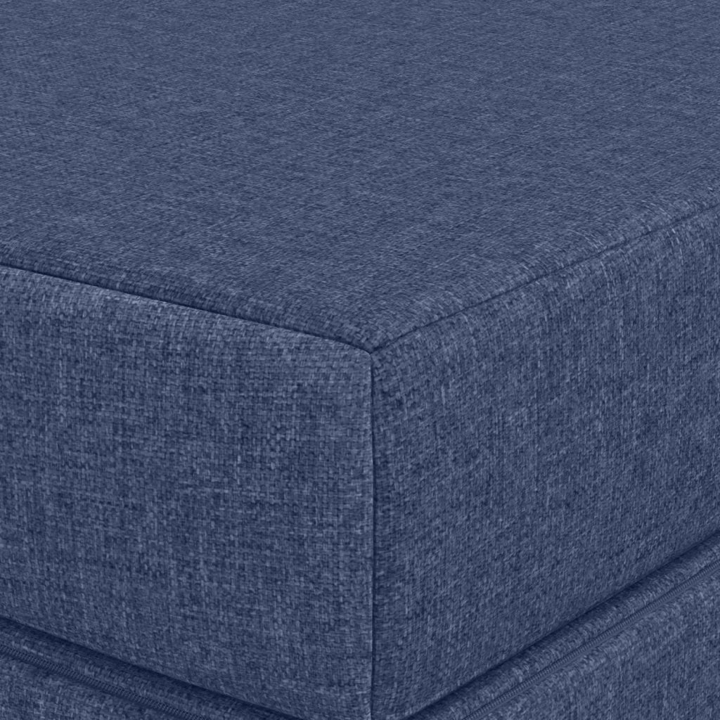 Divano Letto Pieghevole 200 x 67 x 45 cm Blu 900261