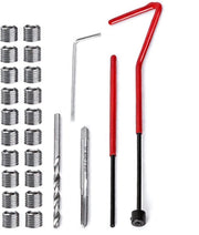 Kit di riparazione a filo da 25 pezzi - soluzione economica - prestazioni affidabili - metallo - scatola di plastica trasparente