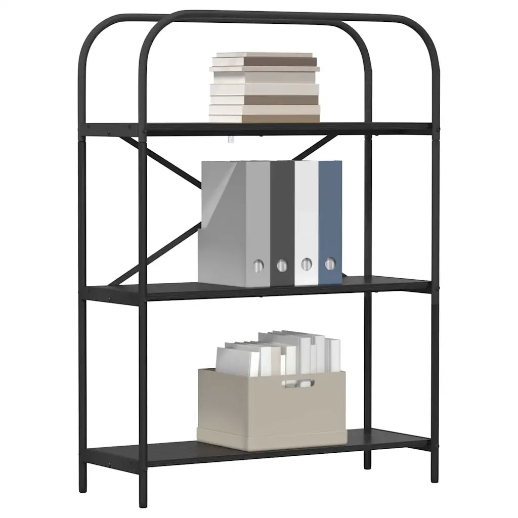 Libreria Rovere Nero 80 x 30 x 109 cm Legno multistrato 879845