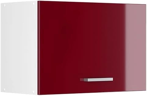Pensile da cucina R-Line, Rosso lucido, 60 cm Piatto, per la libera combinazione all'interno di sistemi cucina modulari