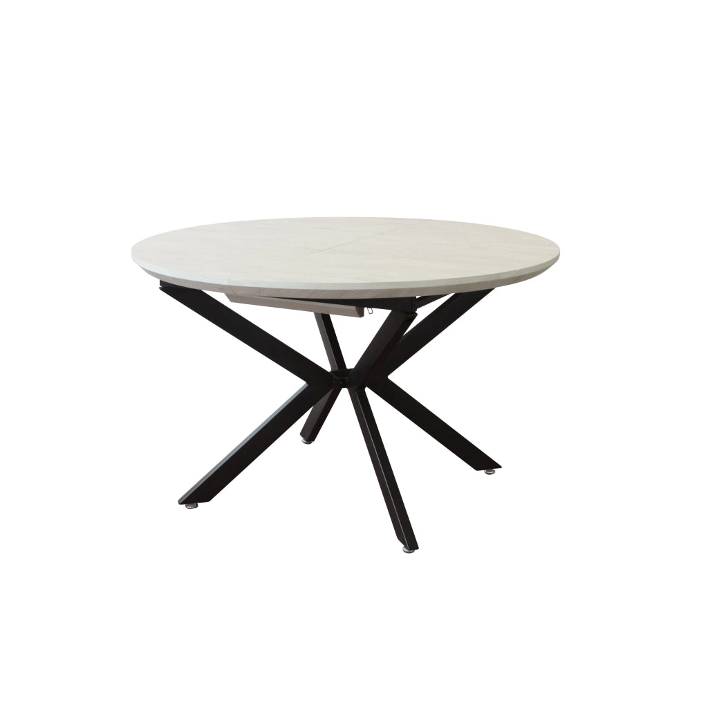 Tavolo da pranzo rotondo allungabile 120/160x120 - VESTA