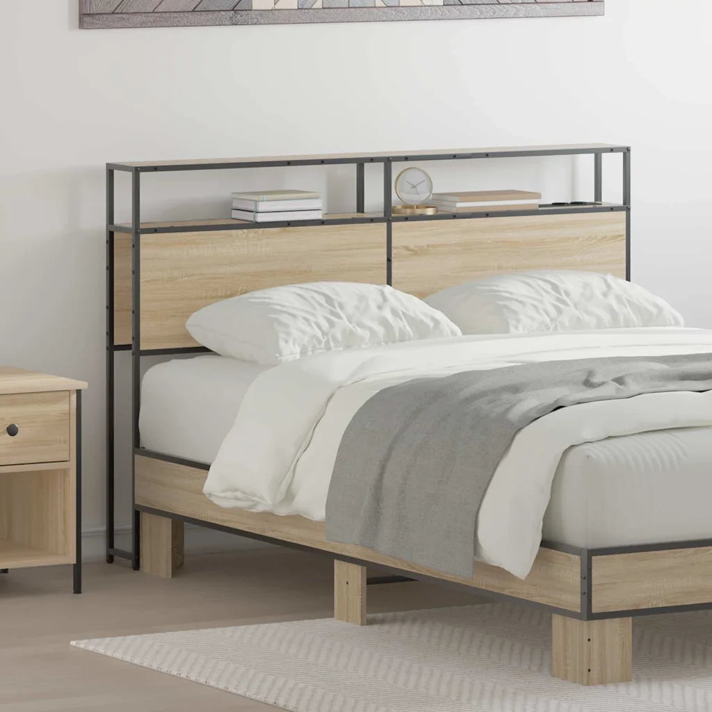 Testiera | Testata contenitore rovere sonoma Legno multistrato