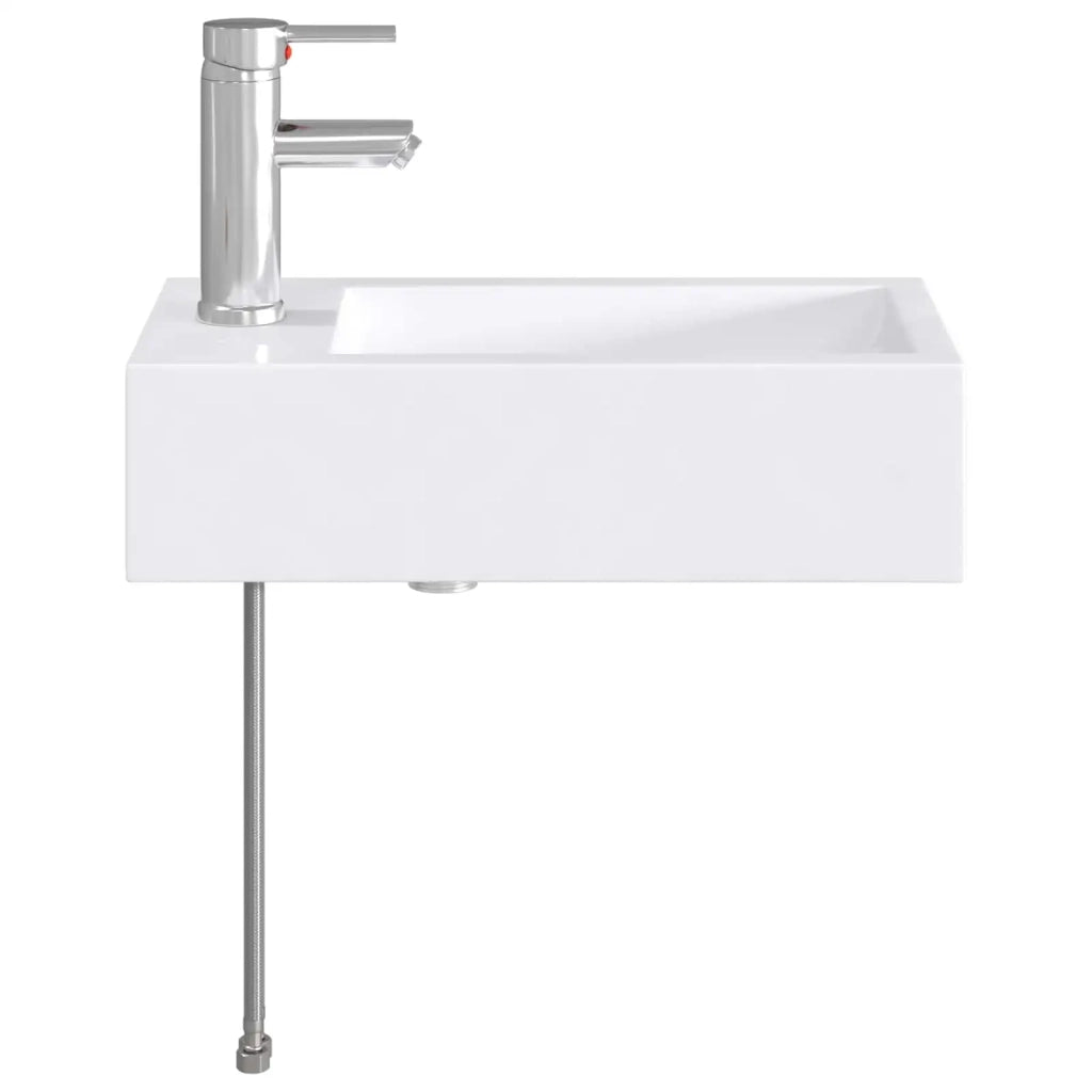 Lavabo da bagno Cromato 45,5 x 25,5 x 13 cm Metallo