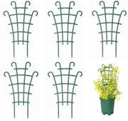Sostegno per piante robusto e duraturo - piattaforma per piante - mini ventilatore per piante - supporto per crescita - progetto a pile - sostenitore per piante rampicanti - rete per piante