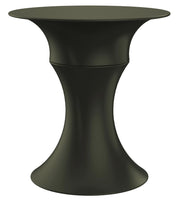Tavolino da Giardino Componibile Ø37x47 cm in Resina Arkema Olimpo Dove Gray