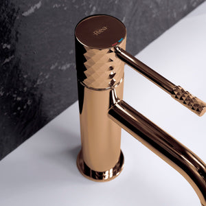Rubinetto Da Lavabo Rea Lungo Diamond Copper