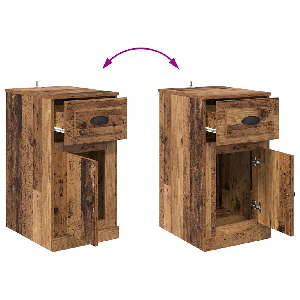 Mobile laterale Legno vecchio 40 x 50 x 75 cm Legno multistrato 881447
