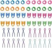 Supporto per filo 60 pezzi - Supporti per filo efficaci - Protezione filo - Accessori per cucire - Plastica - Pratico e portatile - Accessori per cucire