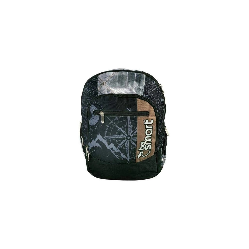 Trade Shop - Zaino Cartella Scuola Sport Teen Be Smart Wind Medie Elementari Ragazzi Bambini -