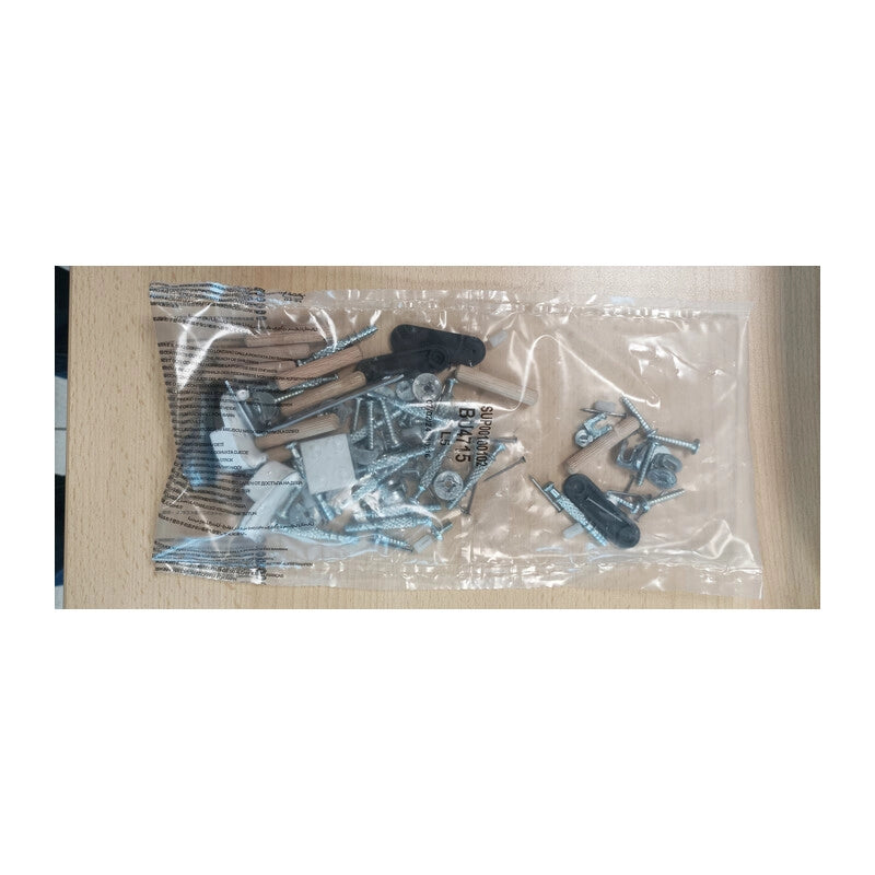 R KIT MONTAGGIO X KIT ARMADIO 2 ANTE + 2 CASSETTI 82X46X184,3 BIANCO- 1,0 confezione