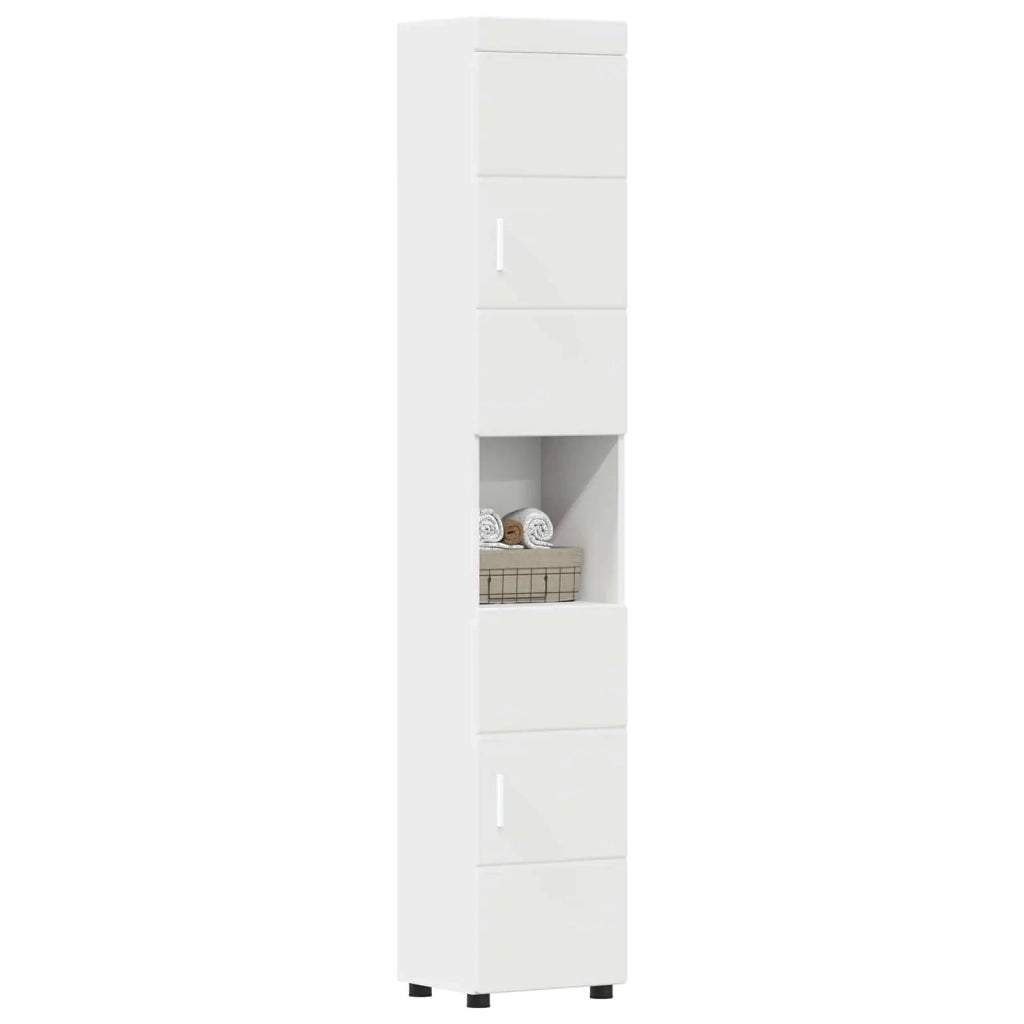 Set di Armadi da Bagno TULUM Bianco 37 x 31,5 x 203 cm 880351
