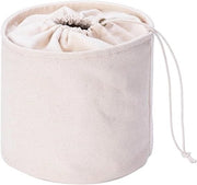 Portafoglio per donna con alta fodera a schienale, adatto per borse a forma di cerchio in canapa, portafoglio con tasca di stoccaggio per borse a forma di cerchio, borsa per trucco a forma di cerchio (diametro 13CM)