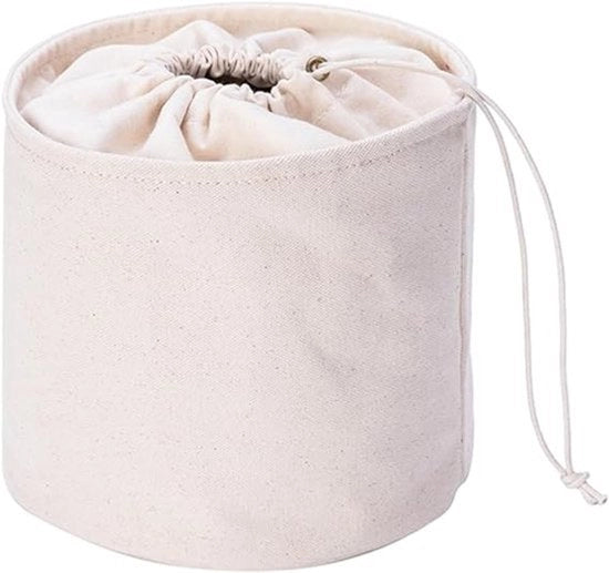 Portafoglio per donna con alta fodera a schienale, adatto per borse a forma di cerchio in canapa, portafoglio con tasca di stoccaggio per borse a forma di cerchio, borsa per trucco a forma di cerchio (diametro 13CM)