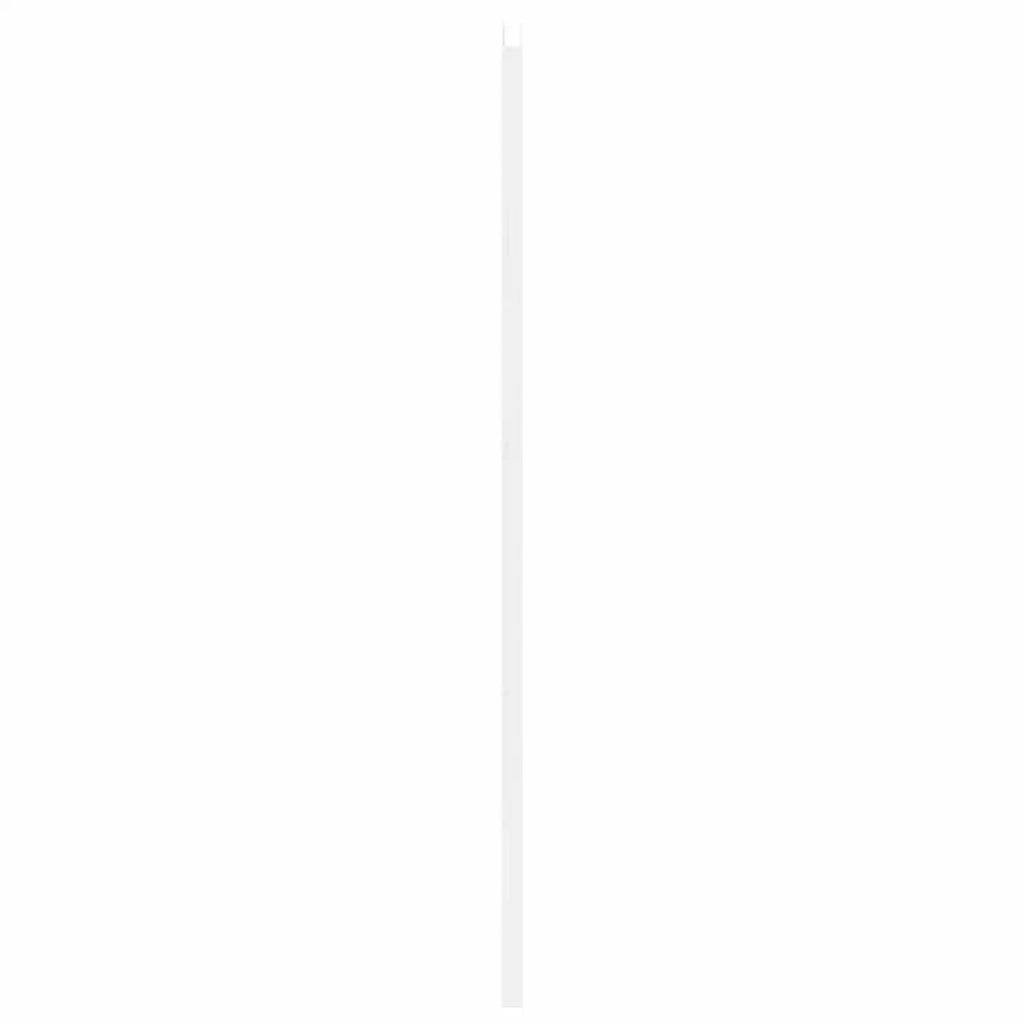 Porte Swing 2 pcs Bianco Legno Massello di Pino 42052408