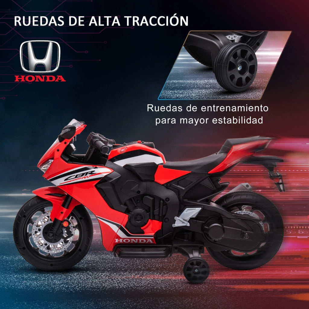 Moto Elettrica per Bambini ¨C zephmum ¨C Rosso 90x44x52 cm