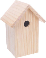 Nido per uccelli in legno 18x14,5x25CM - Rifugio - Nascondiglio - Sicurezza - Robusto - Facile da installare