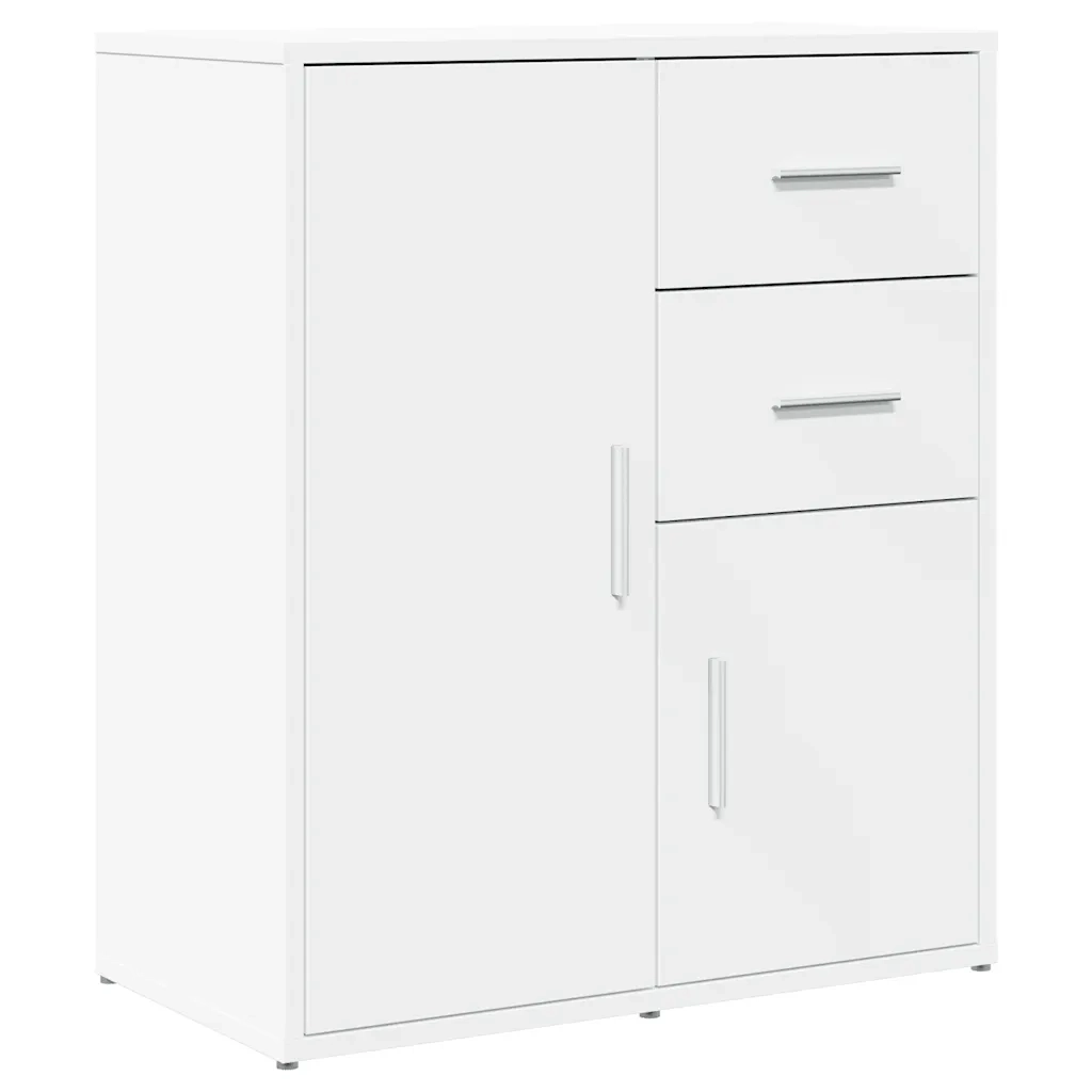 Credenza Bianco 60x31x70 cm in Legno Multistrato 840478