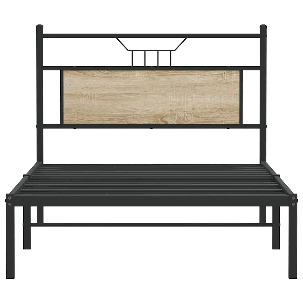 Giroletto senza Materasso Rovere Sonoma 107x203cm in Truciolato
