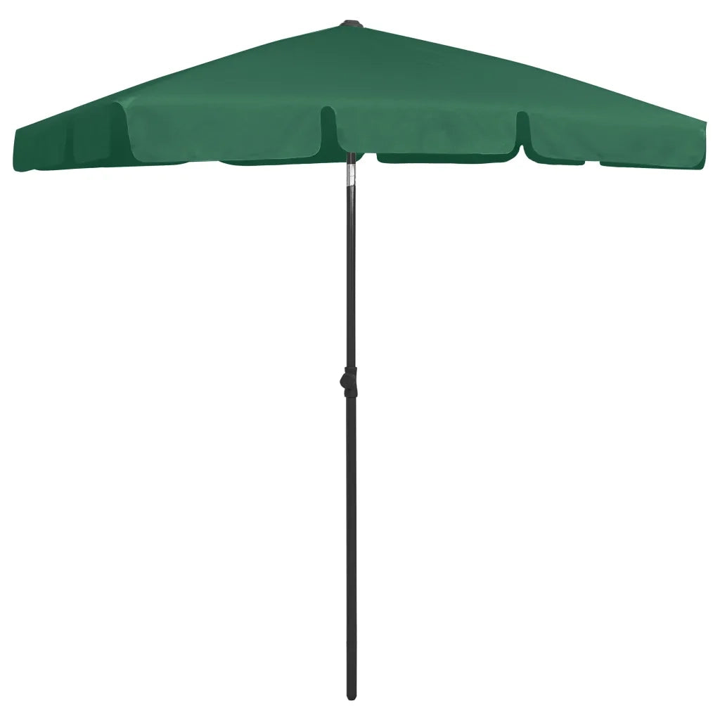 Ombrello | Parasolne da Spiaggia Verde 180x120 cm