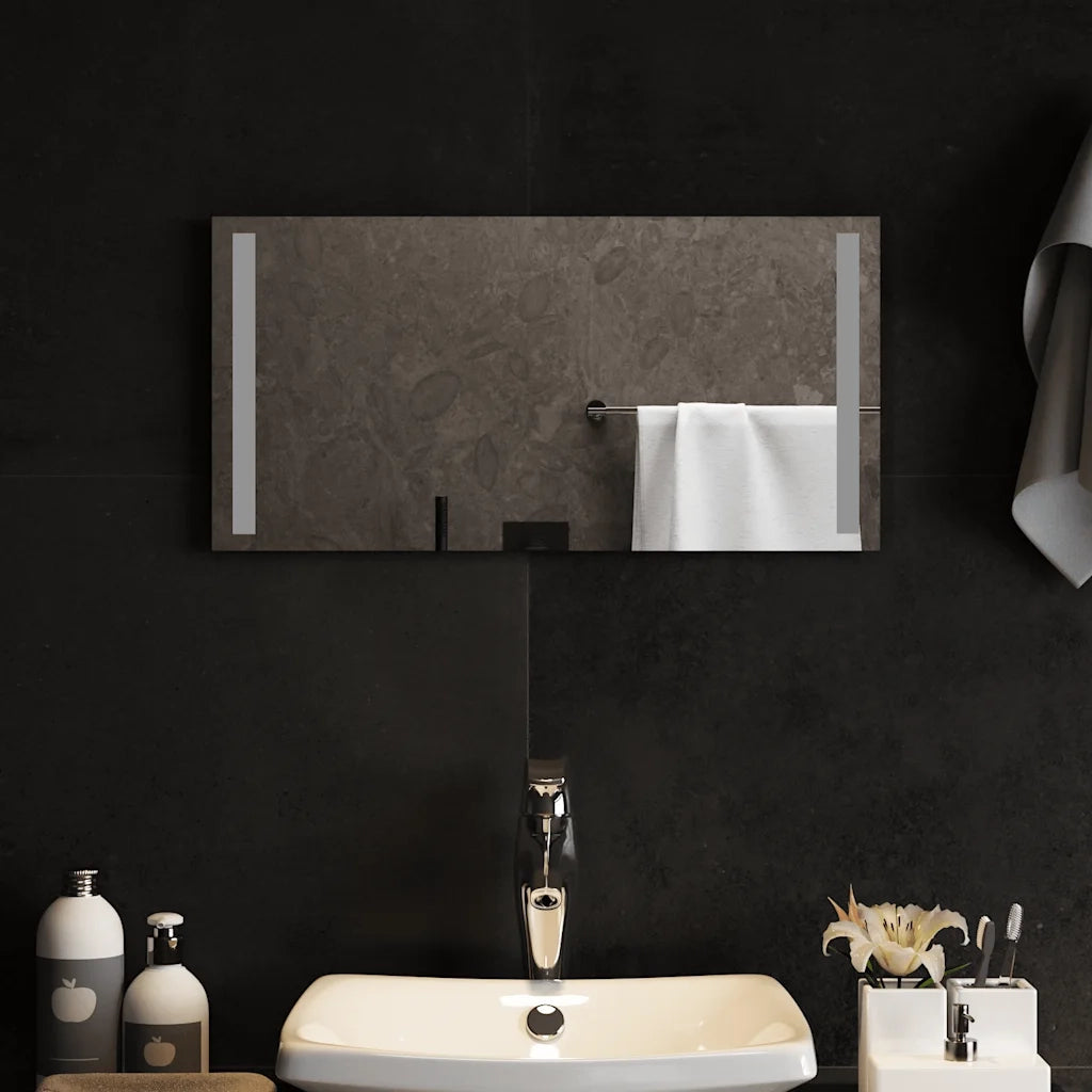 Specchio da Bagno con Luci LED 60x30 cm cod mxl 51975