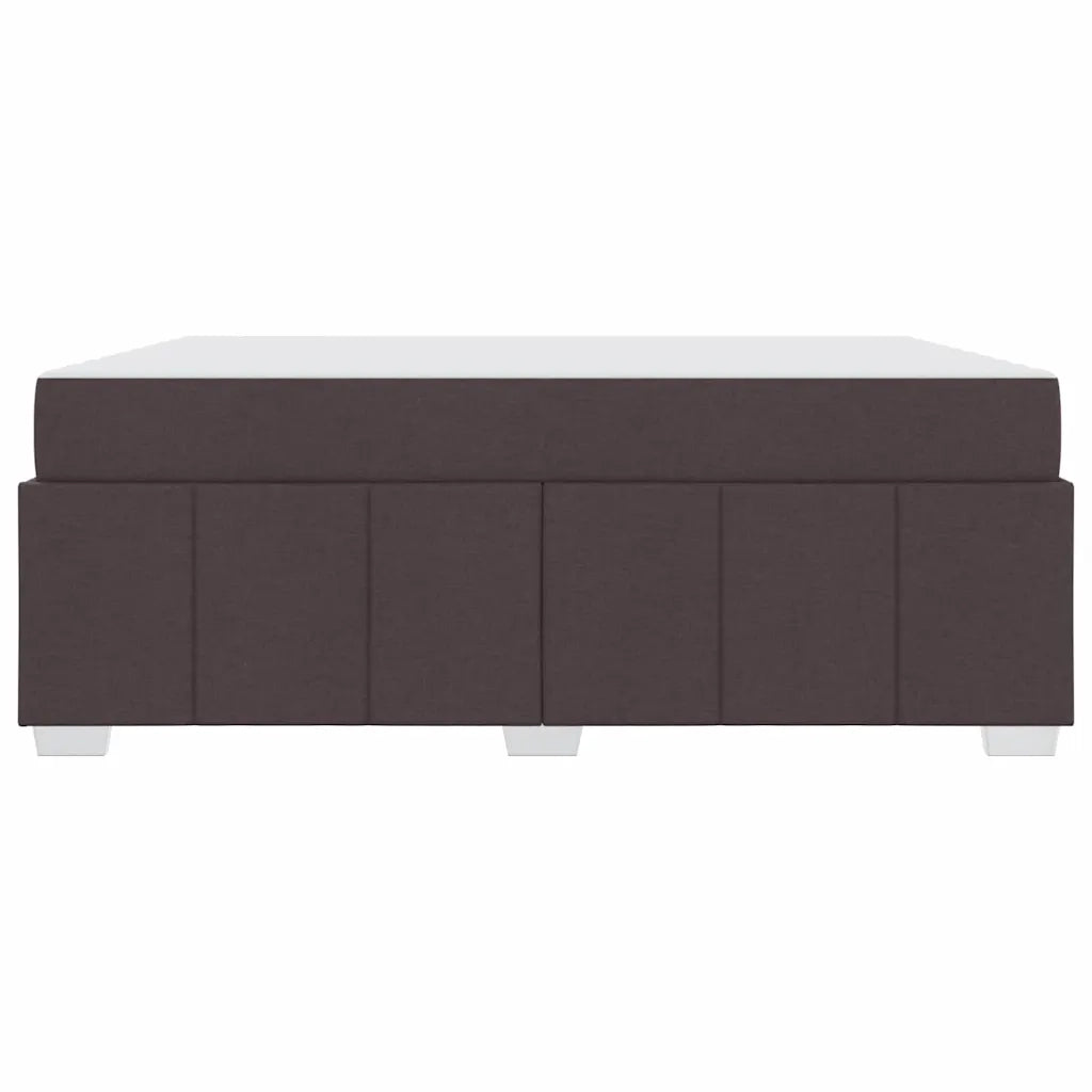 vidaXL Struttura del letto Marrone scuro 180 x 200 cm Tessuto