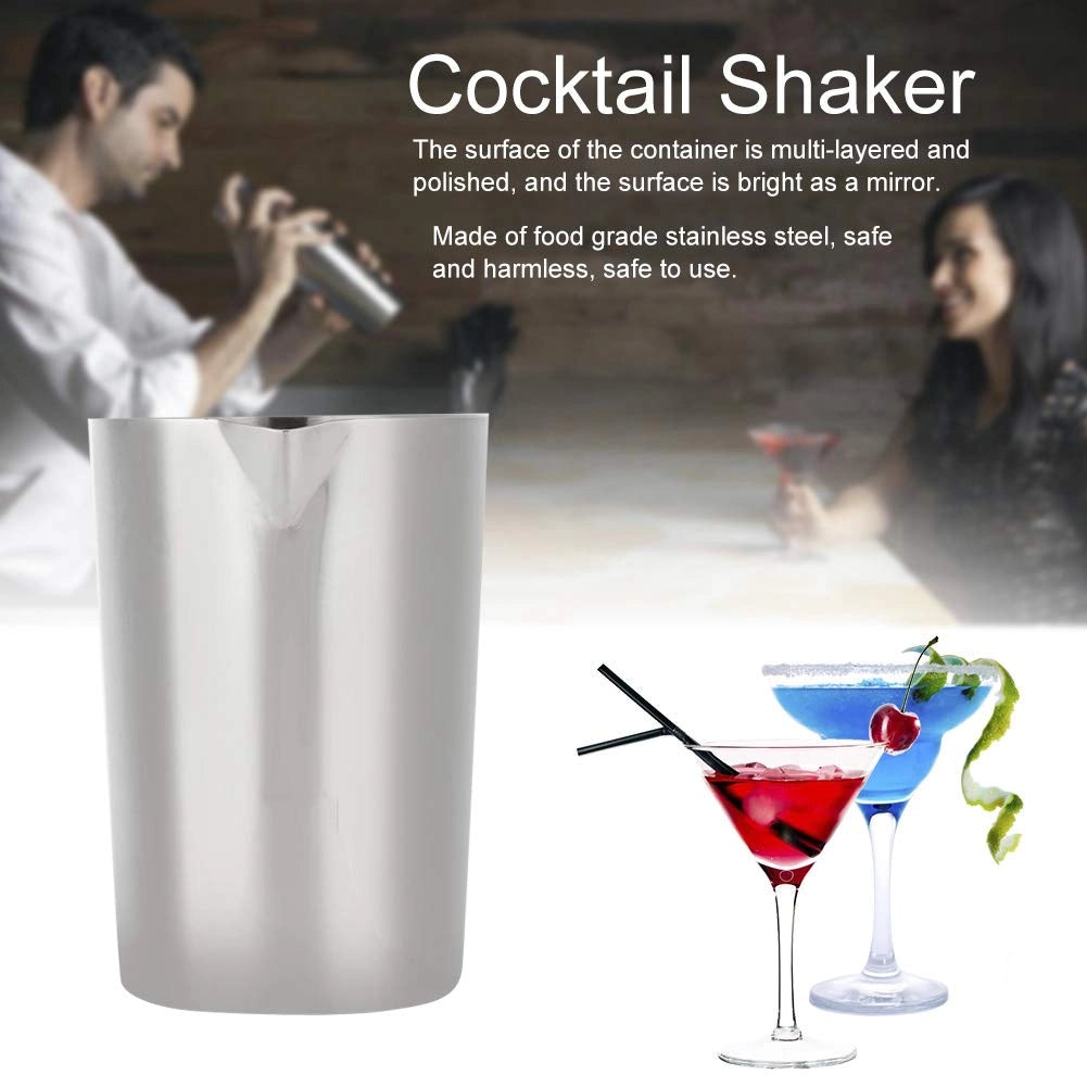 Bicchiere da cocktail da 500 ml, in acciaio inossidabile – accessori per barman