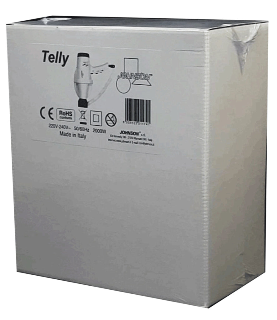 Asciugacapelli Johnson Potenza Professionale Versatile Hotel Albergo Filo 2000W