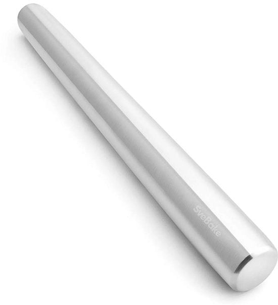 Deegroller in acciaio inossidabile con rivestimento antiscivolo - 30 cm