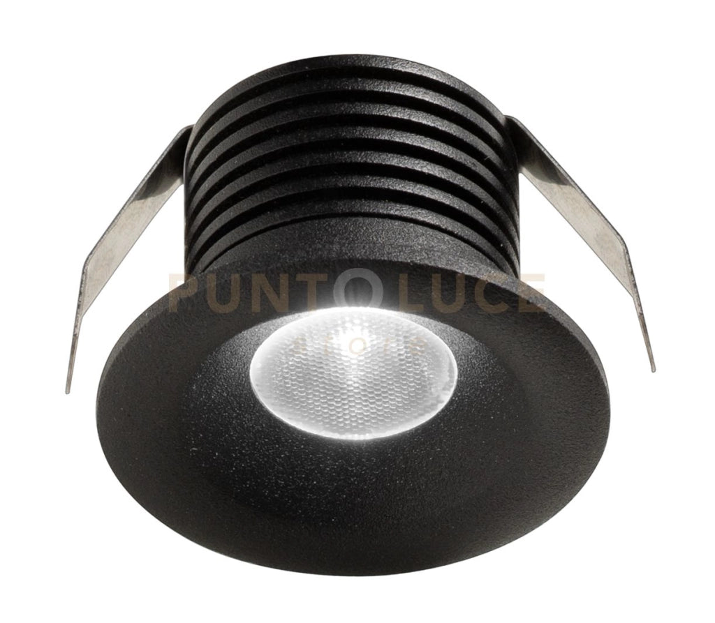 GFA1081C- FARETTO DA INCASSO ANTIABBAGLIO A LED 3000K 230LM 3W D.4,5CM NERO