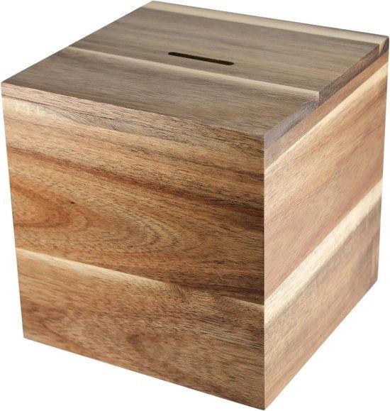Cassa di Risparmio per Adulti - Cassa in Legno con Sfida di Risparmio - Regalo di Natale Regalo di Fidanzamento - Cassa da Viaggio per la Famiglia - Cassa per la Manutenzione del Viaggio - Cassa per le Donazioni