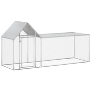 Pollaio 3x1x1,5 m in Acciaio Zincato CFW6360730