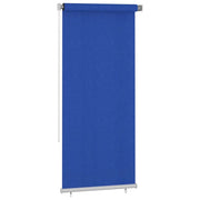 Tenda a Rullo per Esterni 100x230 cm Blu HDPE 312850